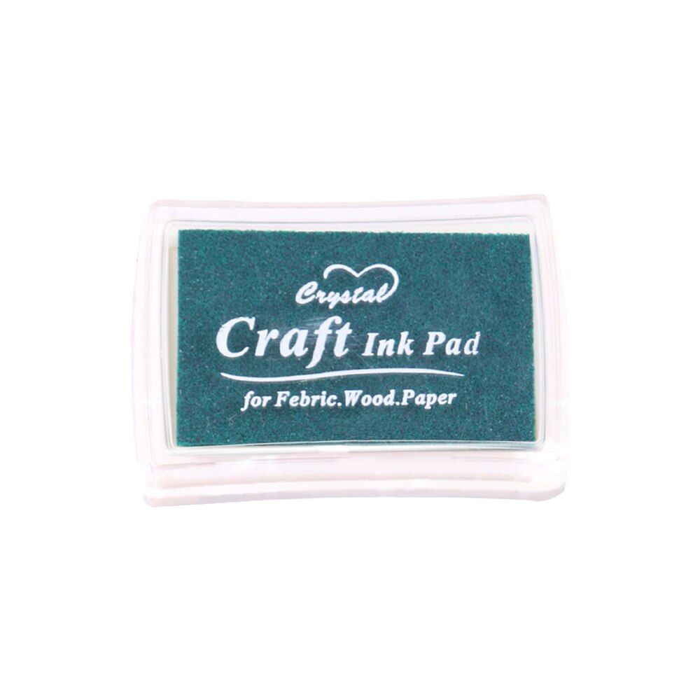 Craft Ink Pad DIY Stamp Inkpad for Children Adult for Rubber Stamps Paper Wood Fabric Scrapbooking Journal Decoration Paint