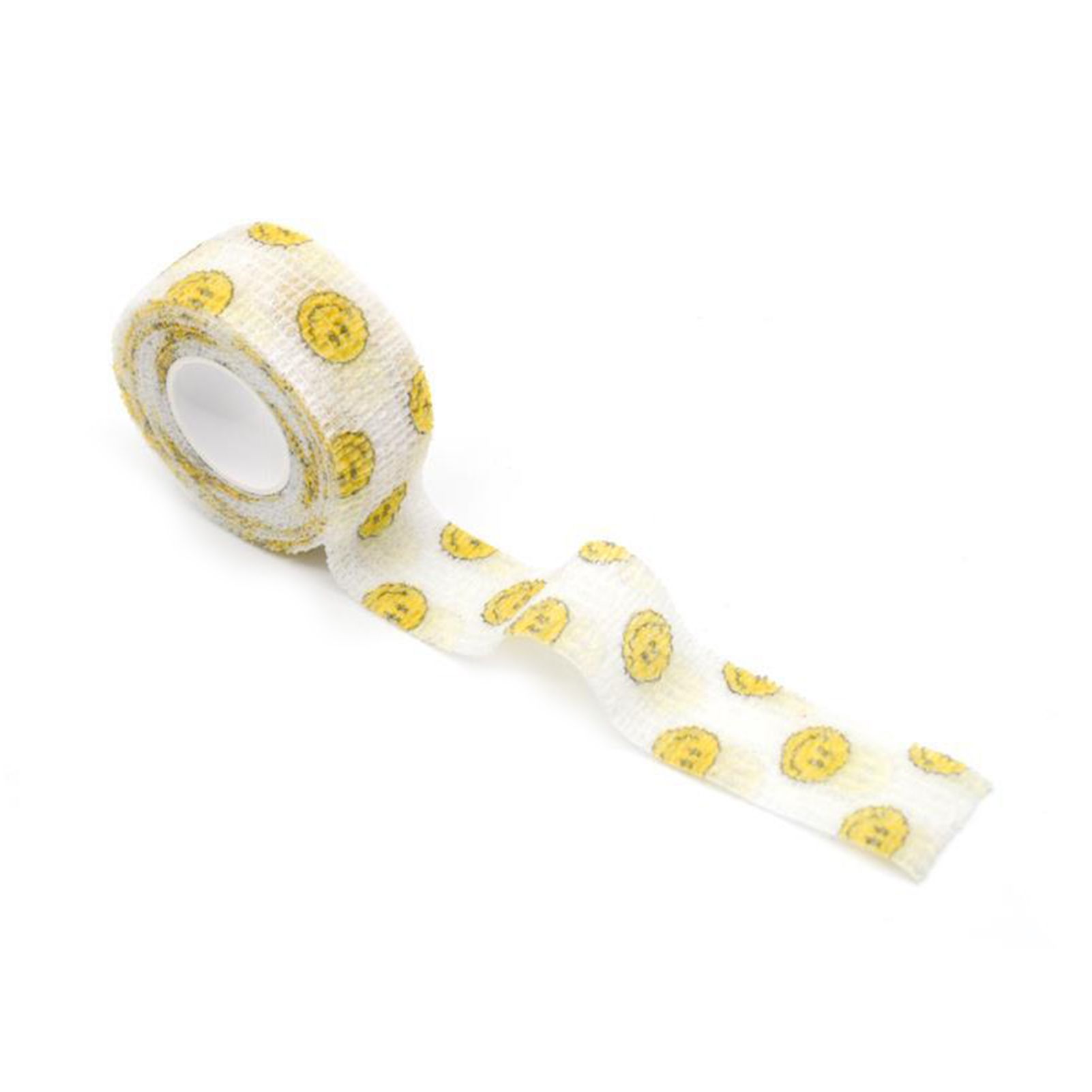 1/3/4 Roll Self Adherent Cohesive Wrap Bandage Non-Woven Bandage Calluses-Proof Breathable 1.0 Inch x 5 Yards for School Students