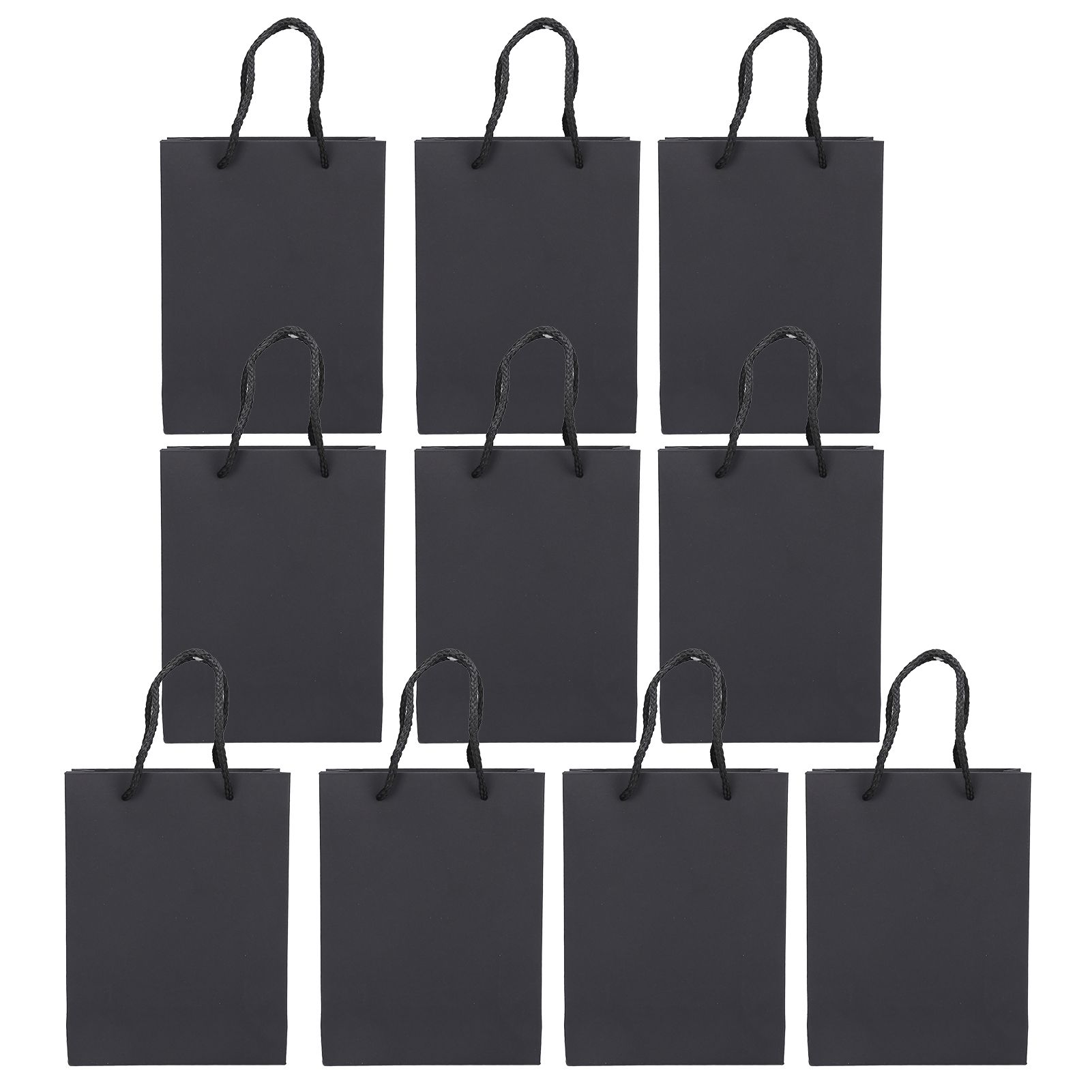 10X Gift Bags With Handles Retail Shopping Party Paper Package Storage NEW