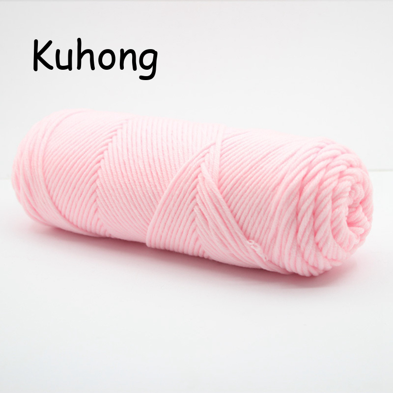 100g Alpaca Wool Medium Thickness Yarn Soft Worsted Knitting Crochet Thread