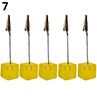 5 Pcs Cube Base Photo Memo Clip Name Card Holders Wedding le Display Sta