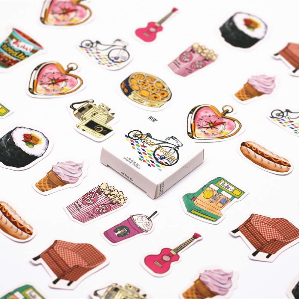 45pcs/pack Kawaii bookmarks for books paper sticker Cute Coffee cat pattern teacher gift school office accessories bookmarks