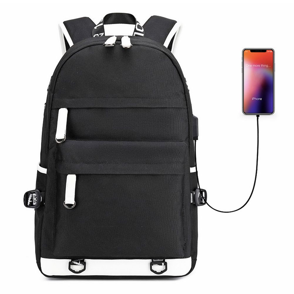 Men Fashion Printed School Bag Large Capacity Casual Backpack rendy Outdoor Backpack color