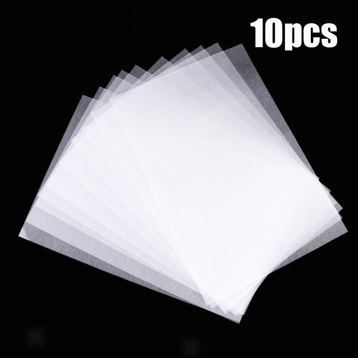 Practical 10x Heat Shrink Paper Film Sheets for DIY Jewelry Making Craft Deco Rough Polish