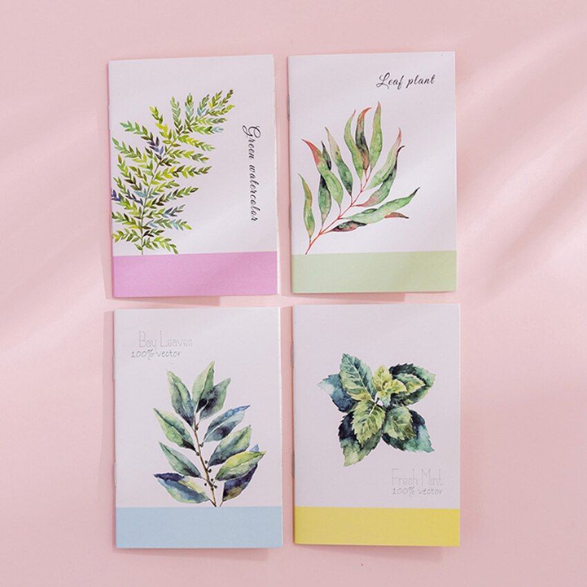 1pcs/lot kawaii Flamingo Korea Creative Small Fresh Painting Series  Notebook School Offices Stationery Supplies
