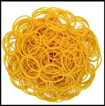Rubber Bands 100Pcs Stretchable Rubber For Home Or Office Use