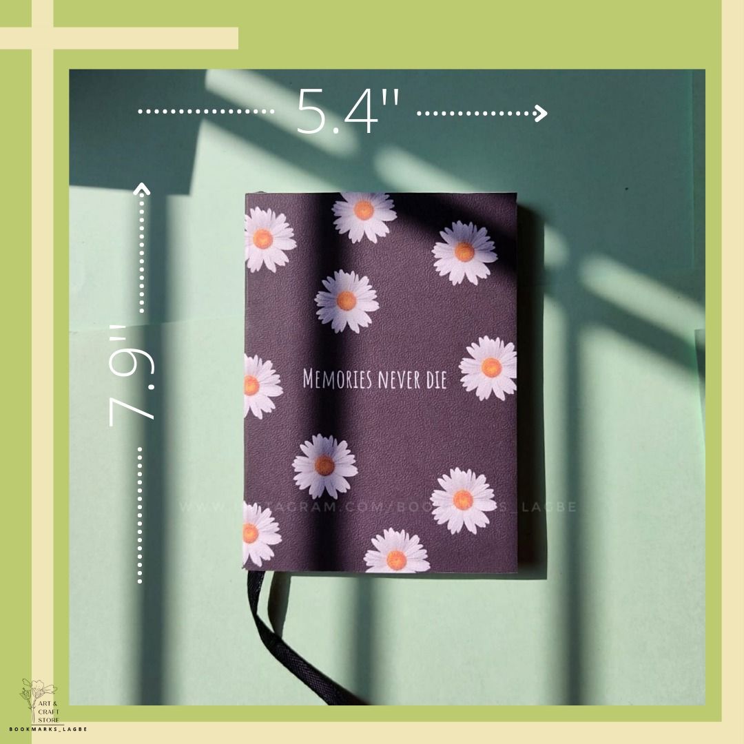 Aesthetic Medium Notebook (7.9 inch*5.4 inch A5 size) - Notebook/sketchbook/sketchpad for drawing, sketching, writing with classic look