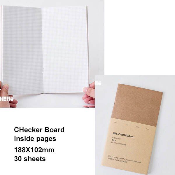 New Cute Diary Notebook Planner Organizer Agenda 60 Sheets paper hand book Sketch Graffit  Office School Supplies Gift