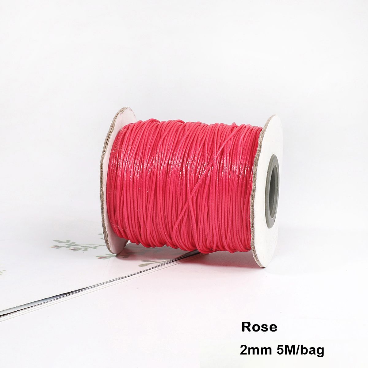 Mixed Colors Waxed Cotton Cord Strings For Macrame Jewelry Beads DIY Jewelry Making