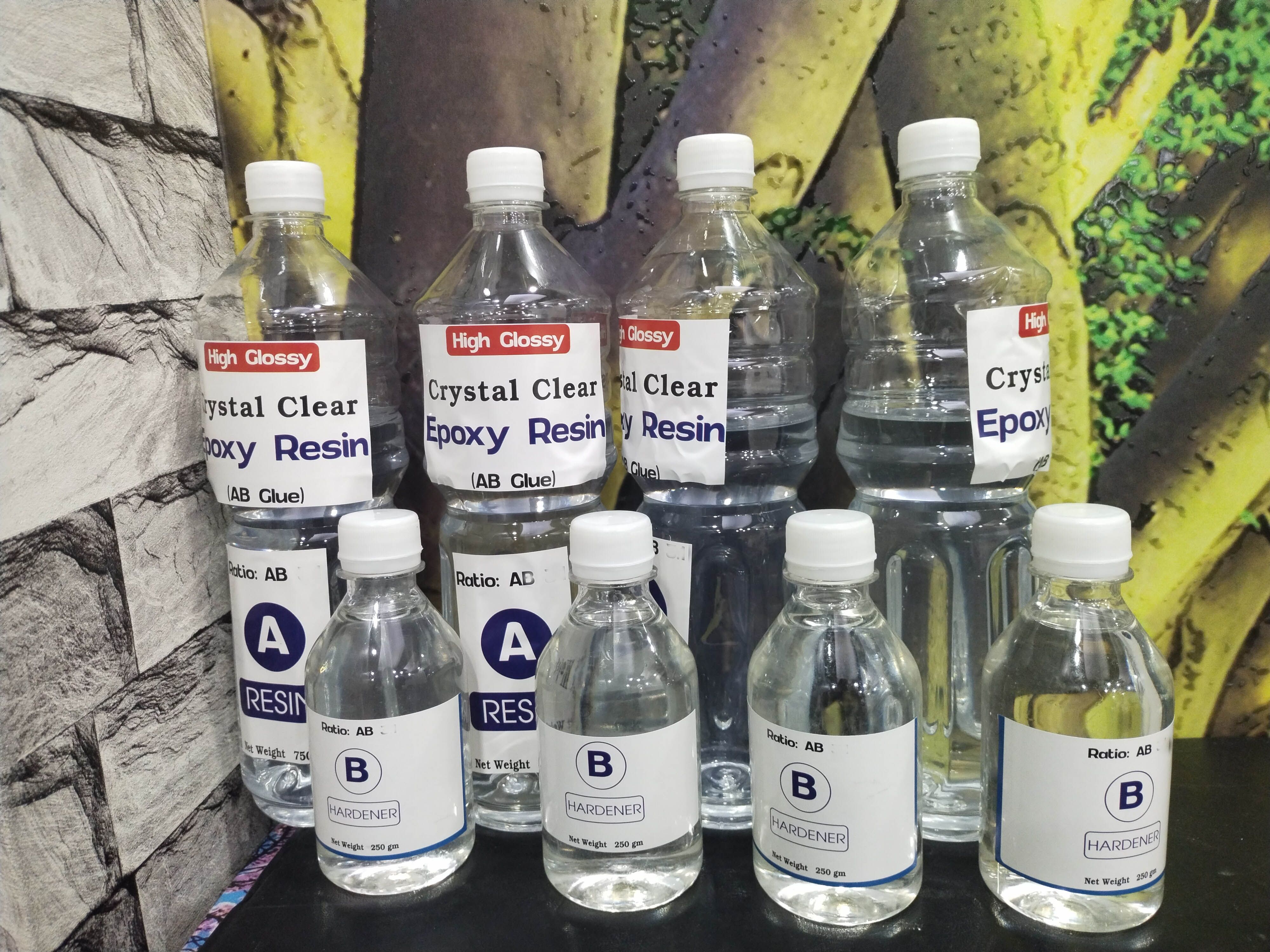 2:1 Crystal Clear Epoxy Resin With Hardener Ratio - 2:1 (1 kg)