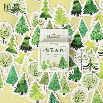 2020  Shine Purple Cake Notebook Stickers Cartoon Cute Fashion Theme Journal Stickers School Office Pads Stationery