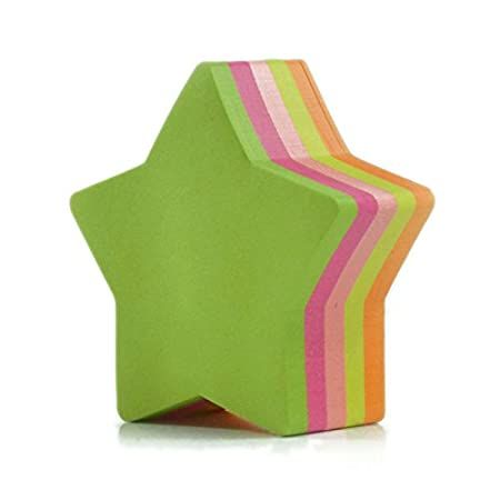 1pcs Sticky Notes 3 x 3 Inch Self Stick For To Do List(Set of 100 Sheets) Multicolor