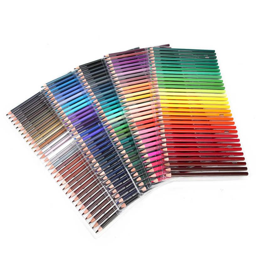 160Pcs Oil‑Based Colored Pencils Set Multi‑Colored Soft Drawing for Artists