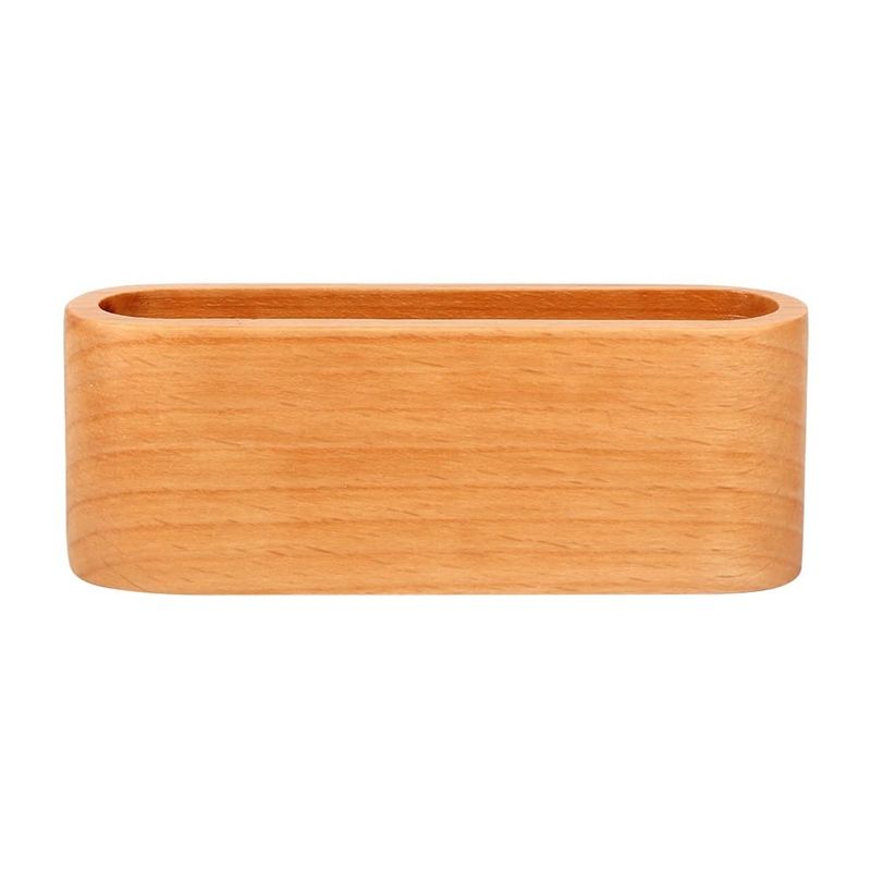 Wooden Business Card Holder Beech Business Card Holder Office Storage Box Business Card Holder Storage Box