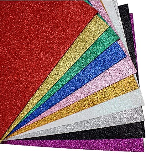 Glitter Foam A4 Size 5pes Sheets