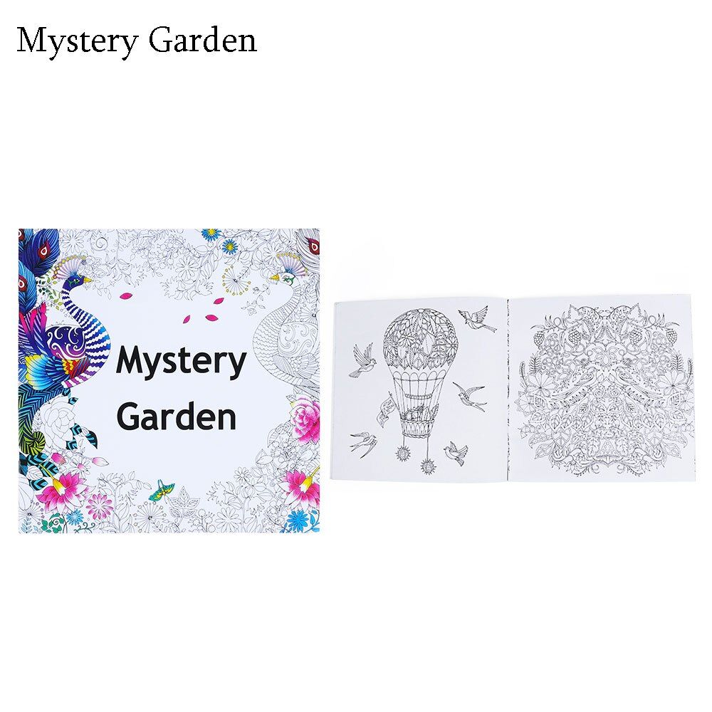 24 pages Fun Designs Stress Relief Coloring Book Mandalas Animals Relieve Stress for Kids Adult Coloring Book Diary notebook(null)