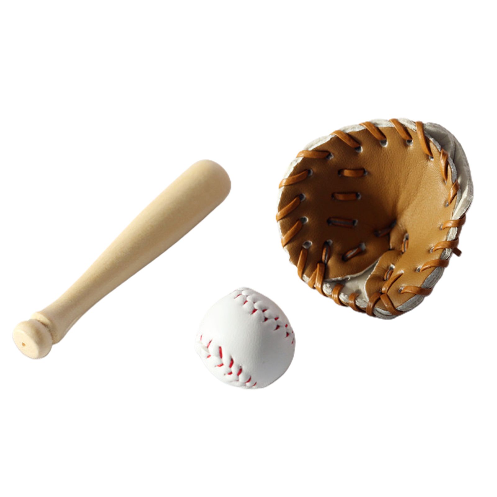 Dollhouse Sports Toysniature niature Baseball Glove Set