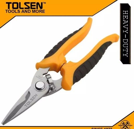 TOLSEN Multi-Purpose Scissor (180mm,7") Stainless Blade 30042