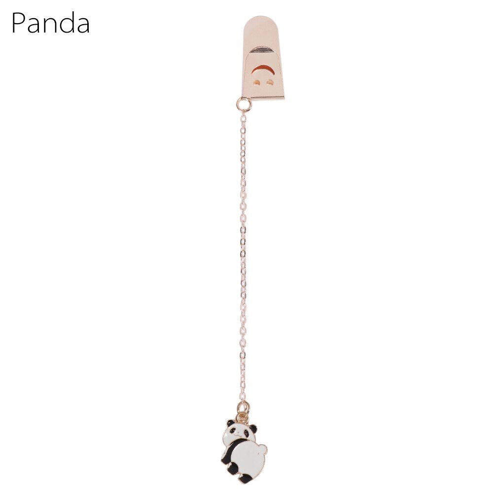 Metal Bookmark Small Pendant Girl Heart Art Student Book Page Clip Creative Personality Decoration Small Pendant Bookmark