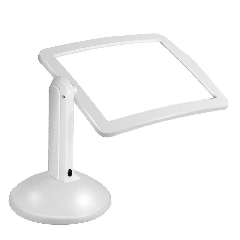 3X Full-Page MagMinifier LED Lighted Desktop Lamp for Reading Inspection Repairing Handcraft Crafts