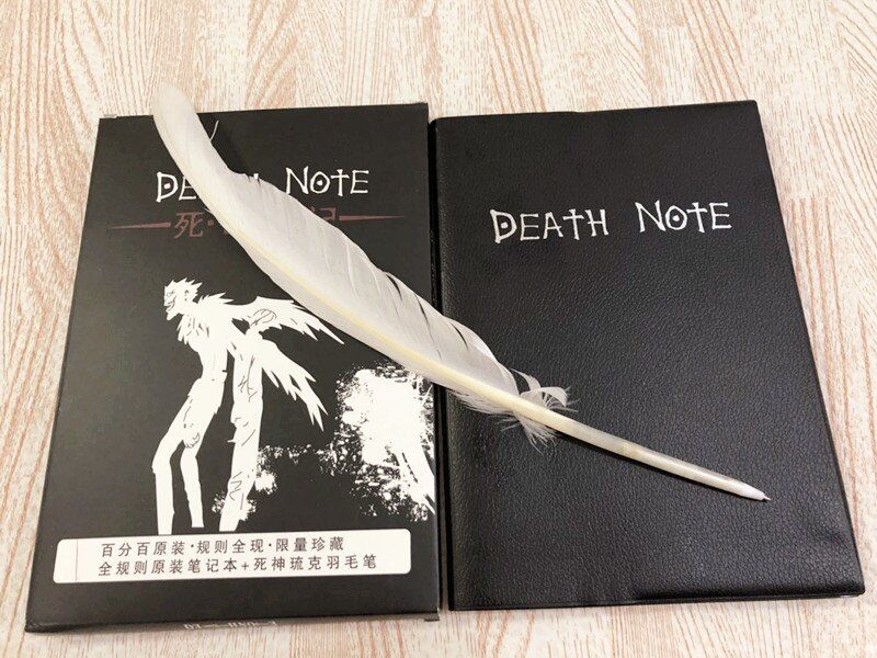 Notebook Death Note Planner Anime Diary Cartoon Book Lovely Fashion Theme Ryuk Cosplay Large Dead Note Writing Journal 19