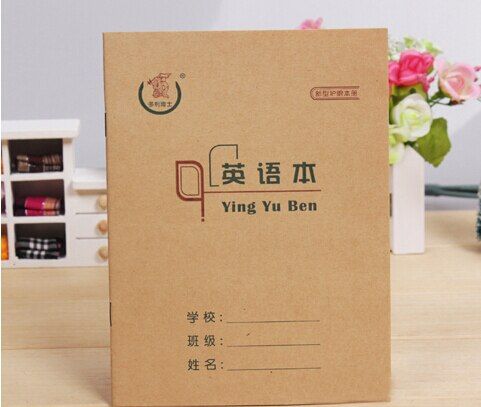 Chinese character exercise books Chinese grid square workbooks Chinese composition practicebook English workbooks ,set of 5