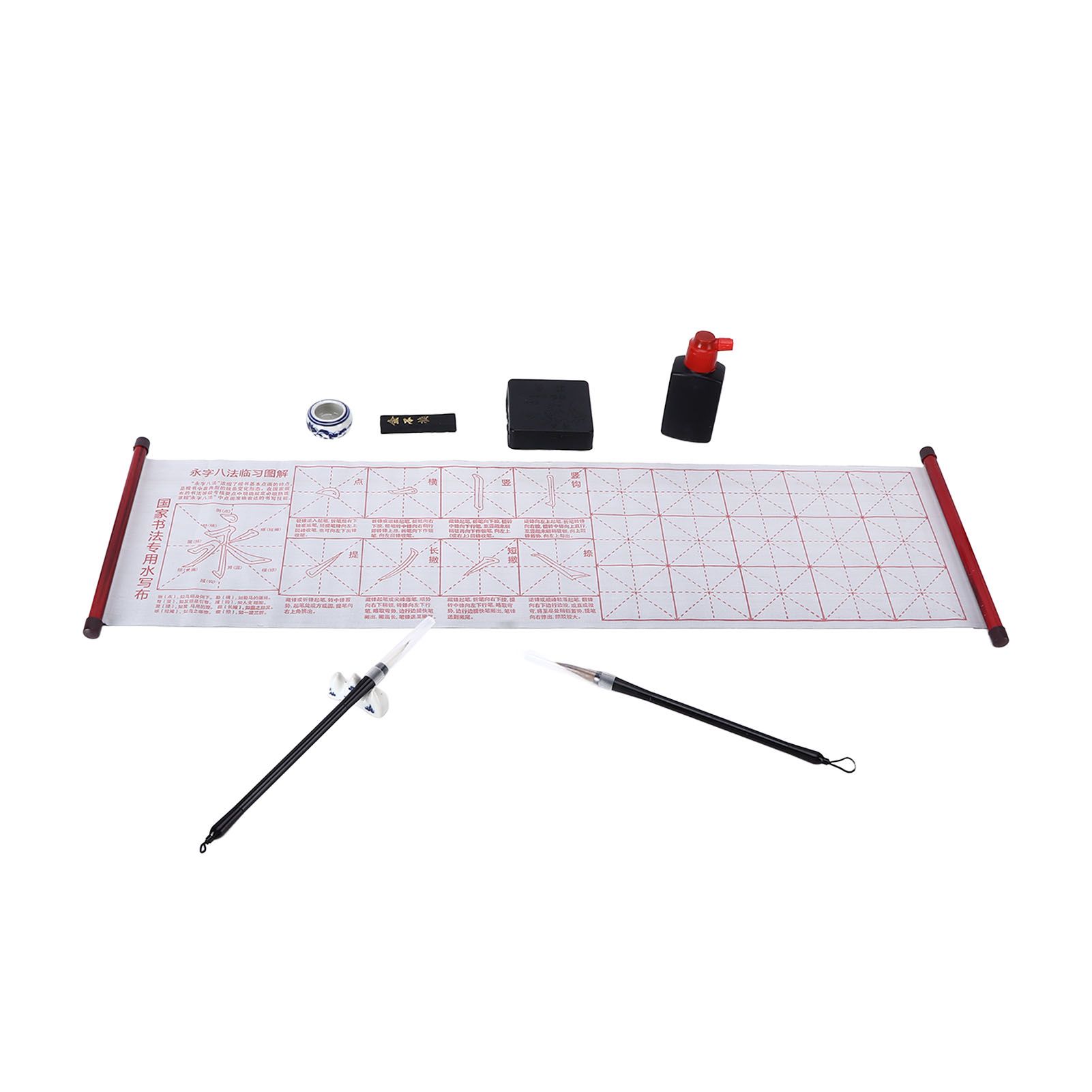 Chenmeng La Chinese Calligraphy Set Multifunctional Writing Brushes with Ink Penholder Washer for Painting