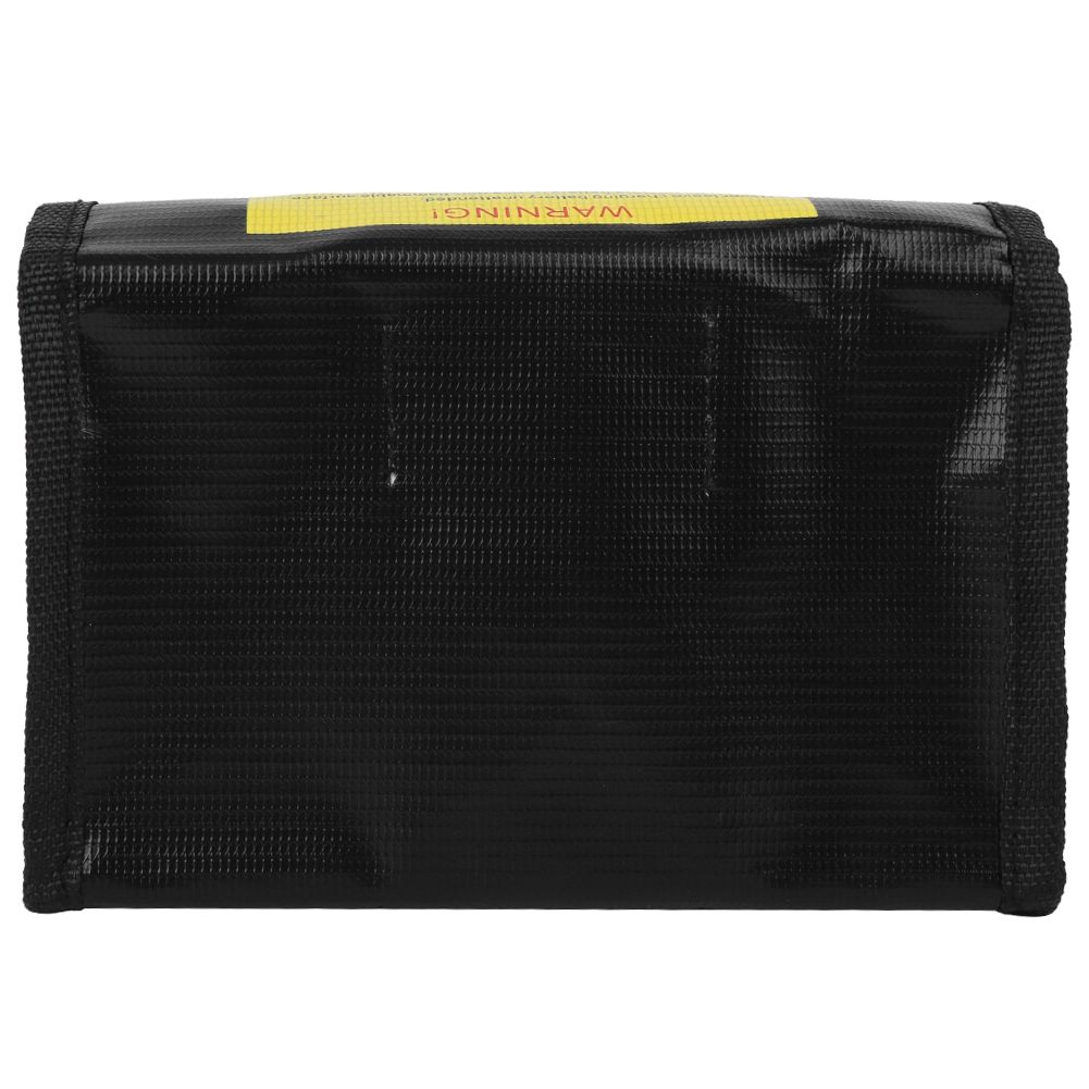 Safety bag for flameproof safety storage compatible with DJI Mavic Air 2 (black)