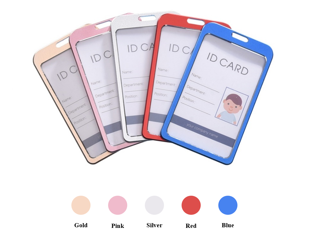 Aluminum ID Card Holder
