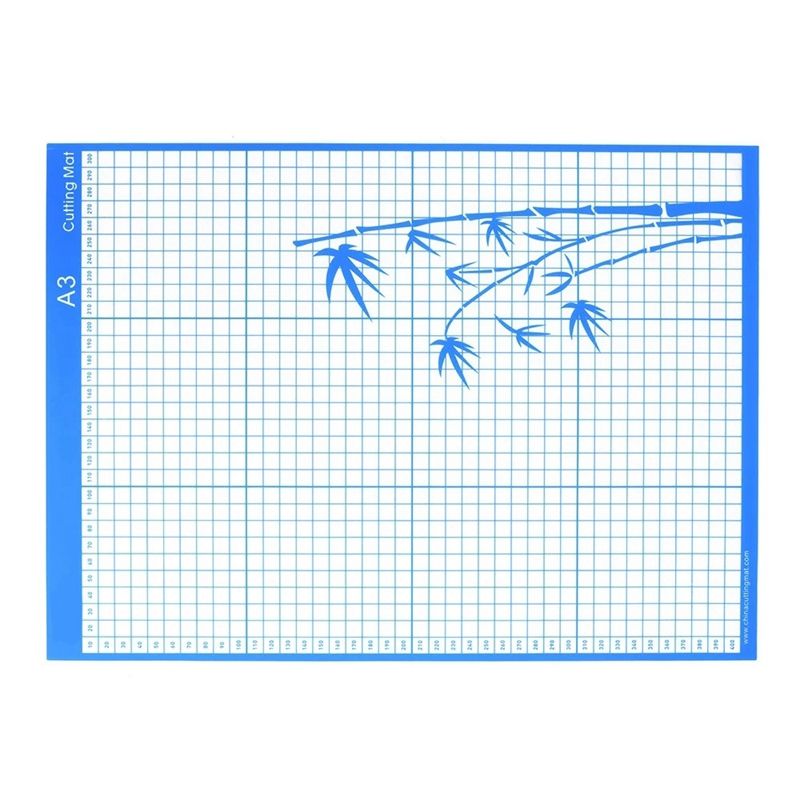 Replacement Cutting Mat Standard Grip Adhesive Mat with Measuring Grid for Silhouette Cameo Cutting Plotter Machine, A3