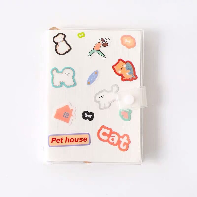 Newest 128 Sheets Kawaii Animal Fruit Notebook Memo Planner Dairy Monthly To Do It Plan Notepad Paperlaria Girls Birthday Gift(null)
