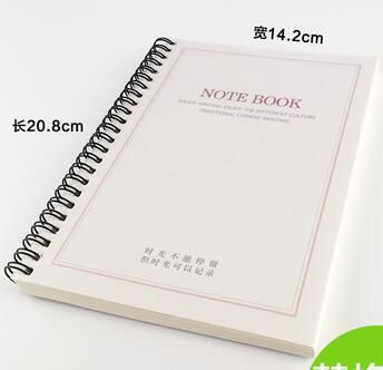 A5 Business Office Notebook Notepad Meeting Diary Organizer Bullet Journal Gift Spiral Filofax diary Multifunction