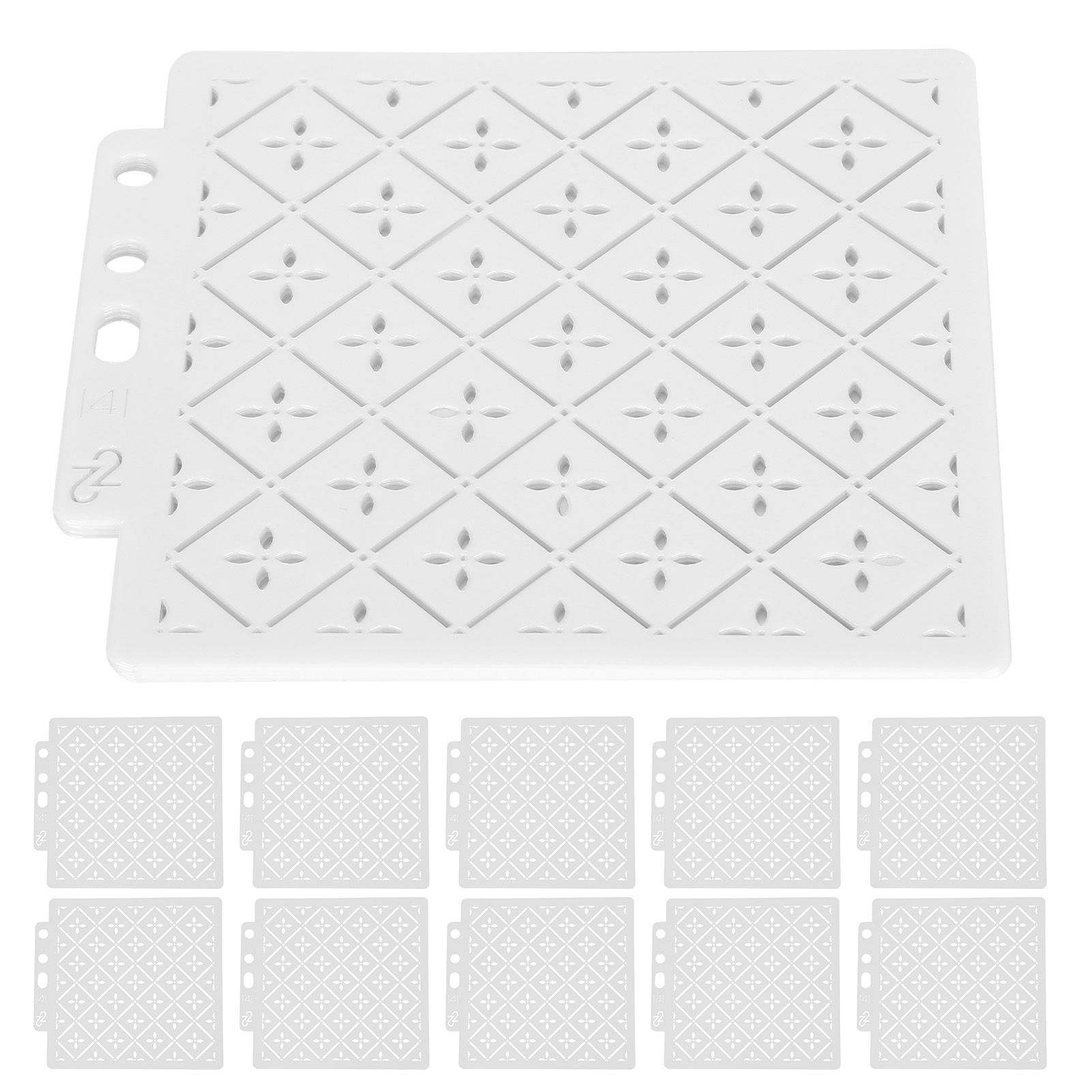 10Pcs Mandala Template Painting Drawing Stencils Reusable DIY Making Mold Gift