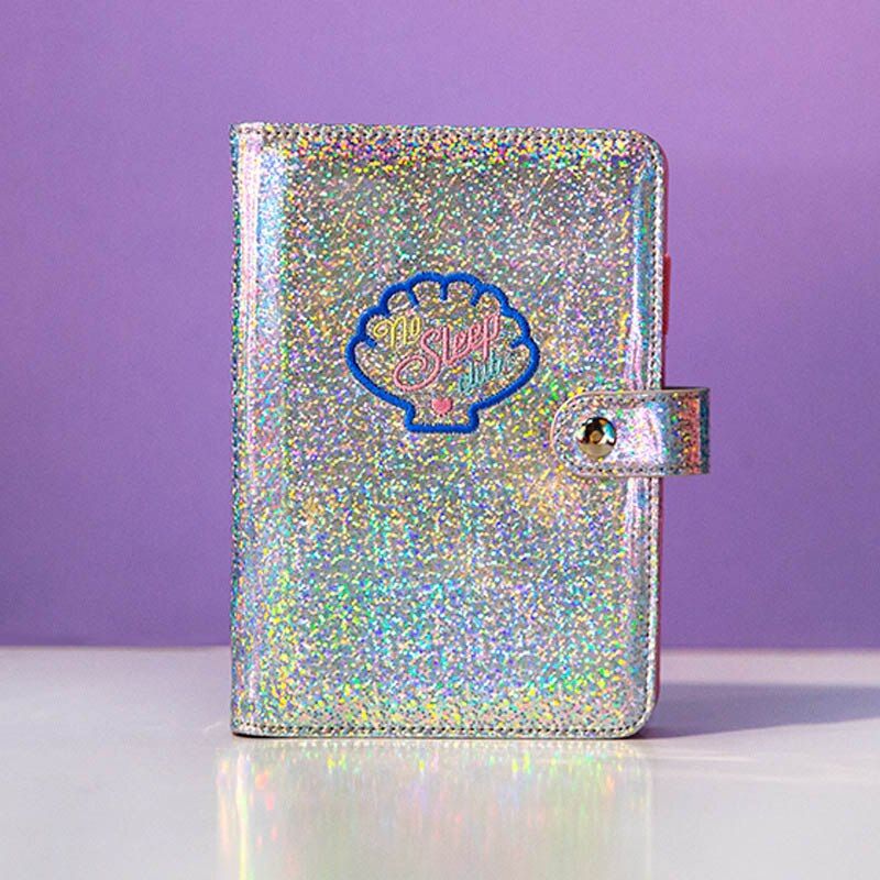 Kawaii A6 Notebook and Journal Laser Agendas 2020 Binder Planner Organizer Diary Weekly Spiral Travel Loose-leaf Note Hand Books