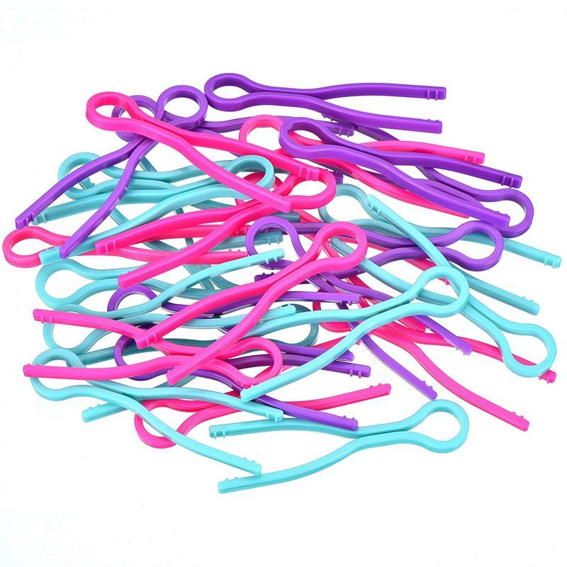 Bobbin Buddies - Tread Clips - Keep Your Bobbin Threads Matched Up with Your Thread Spools Bobbins Organizer and Saver (50 PCS)(null).