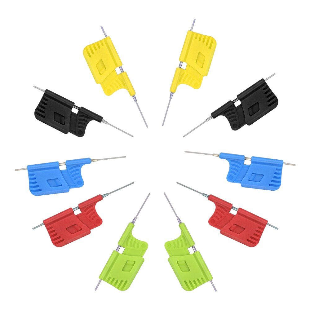 Micro IC Clamp Upmely TSOP/MSOP/SSOP/TSSOP/SOIC/SOP Clip Patent Product 10 Pcs/Set  Multiple Colour Shipped Randomly