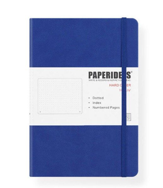 Candy Color A5 5.7x8.2inch Retro Hardcover Bullet Dot Journal Notebook 100gsm 96sheets Thicken Diary Journal Notebook Planner