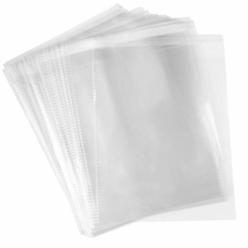 Bundle of 30 Medium Crystal Cellophane - (22 x 27 x 3 cm) (Packaging Material)