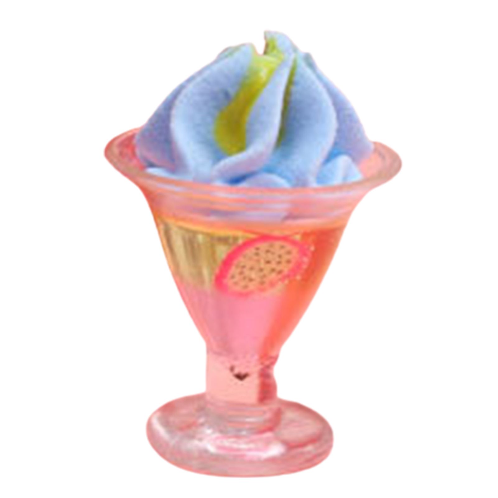 Dollhouse Ice Cream Cups Fine Workmanship Ice Cream Sundaes Dollhouse Toy