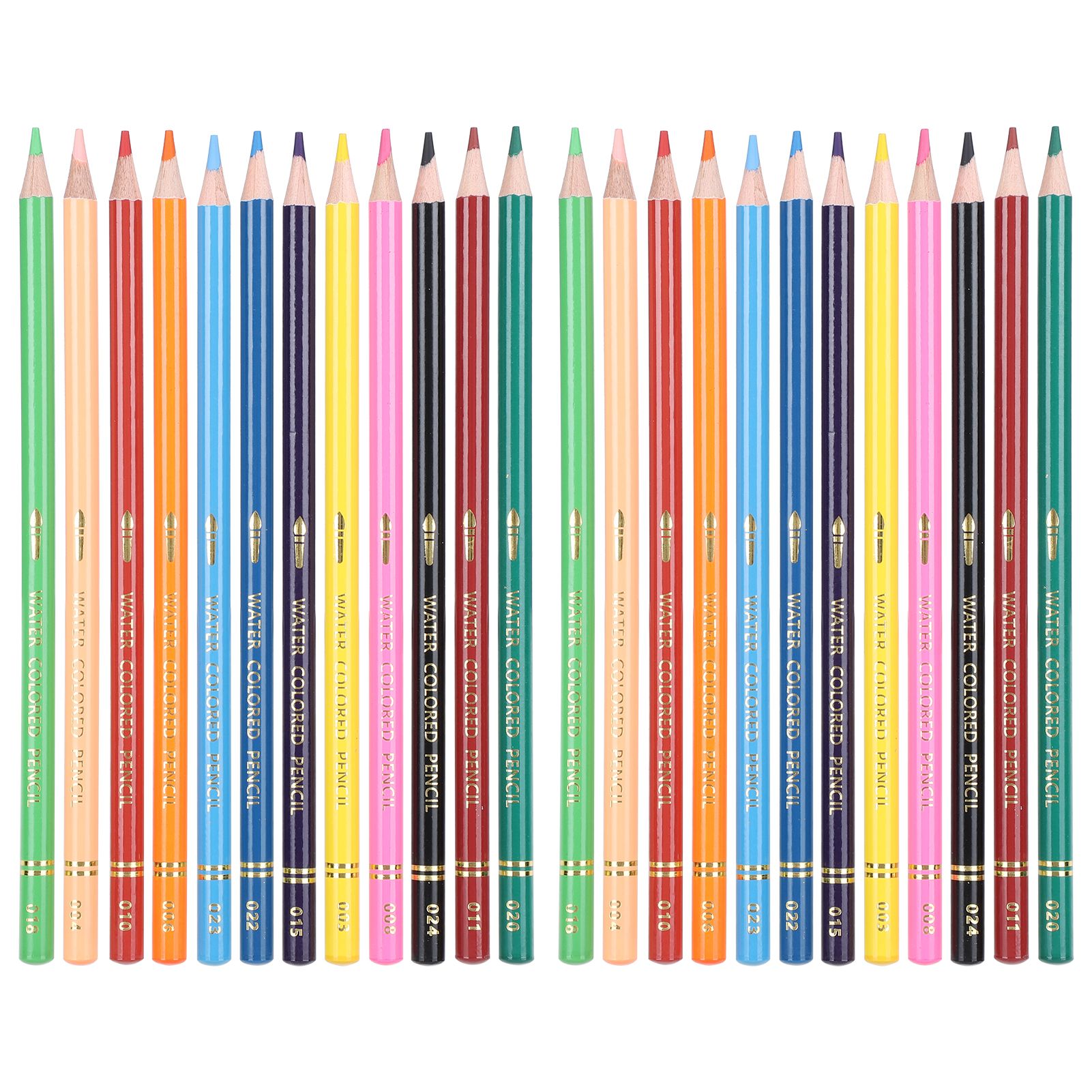 Colored Pencils 12Pcs Set Water‑Soluble Core 12 Colors Art Painting Drawing Graffiti