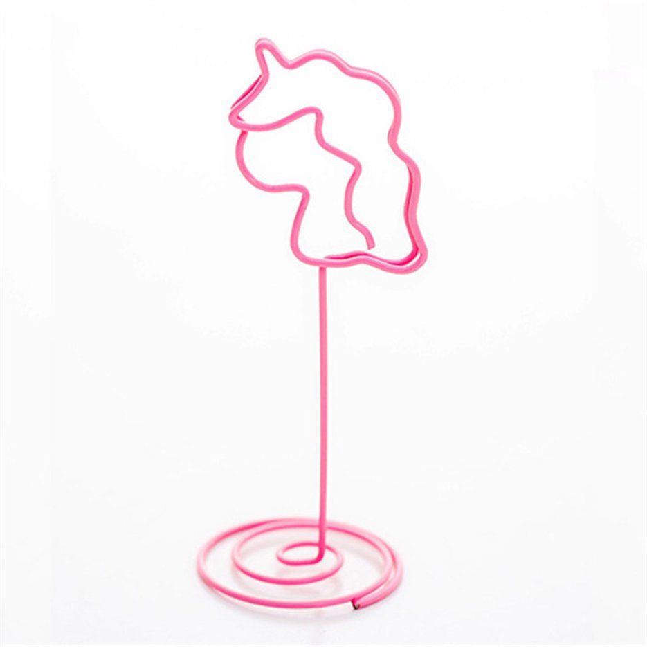 Cute Design Metal Note Desktop Message Note Clip Decoration Small Ornaments