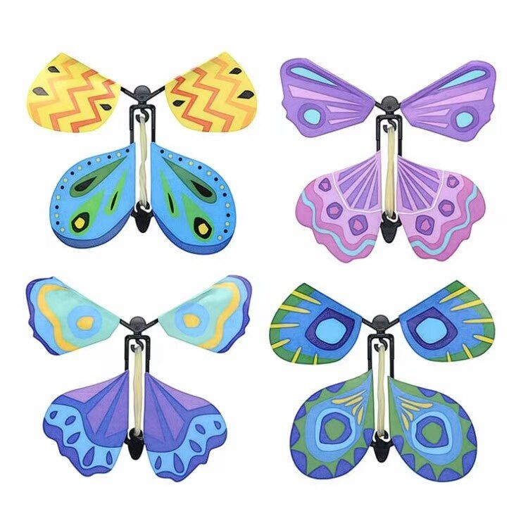 2020 magic 3D butterfly plastic Animal Bookmarks Creative Fun Shocker Bookmark Student School Stationery Children Gift Bookmark