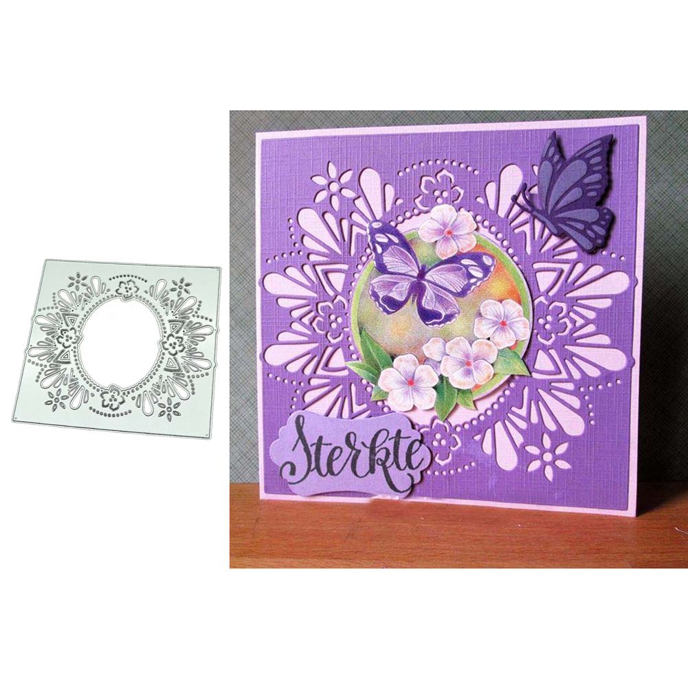 Oval Frame Cutting Dies DIY Scrapbook