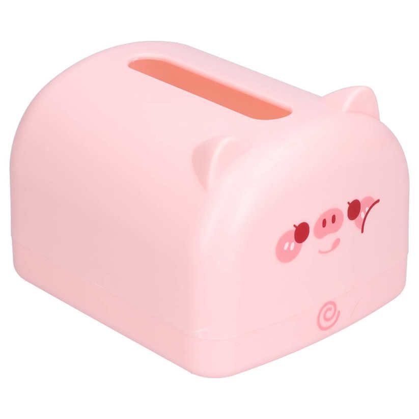 Tissue Box Cute Cartoon Shape Multifunctional Detachable Container for Draw Roll Paper Bathroom Dining Table
