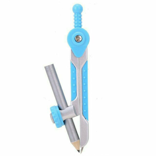 DELI E8615 COMPASS WITH PENCIL PINK/ BLUE