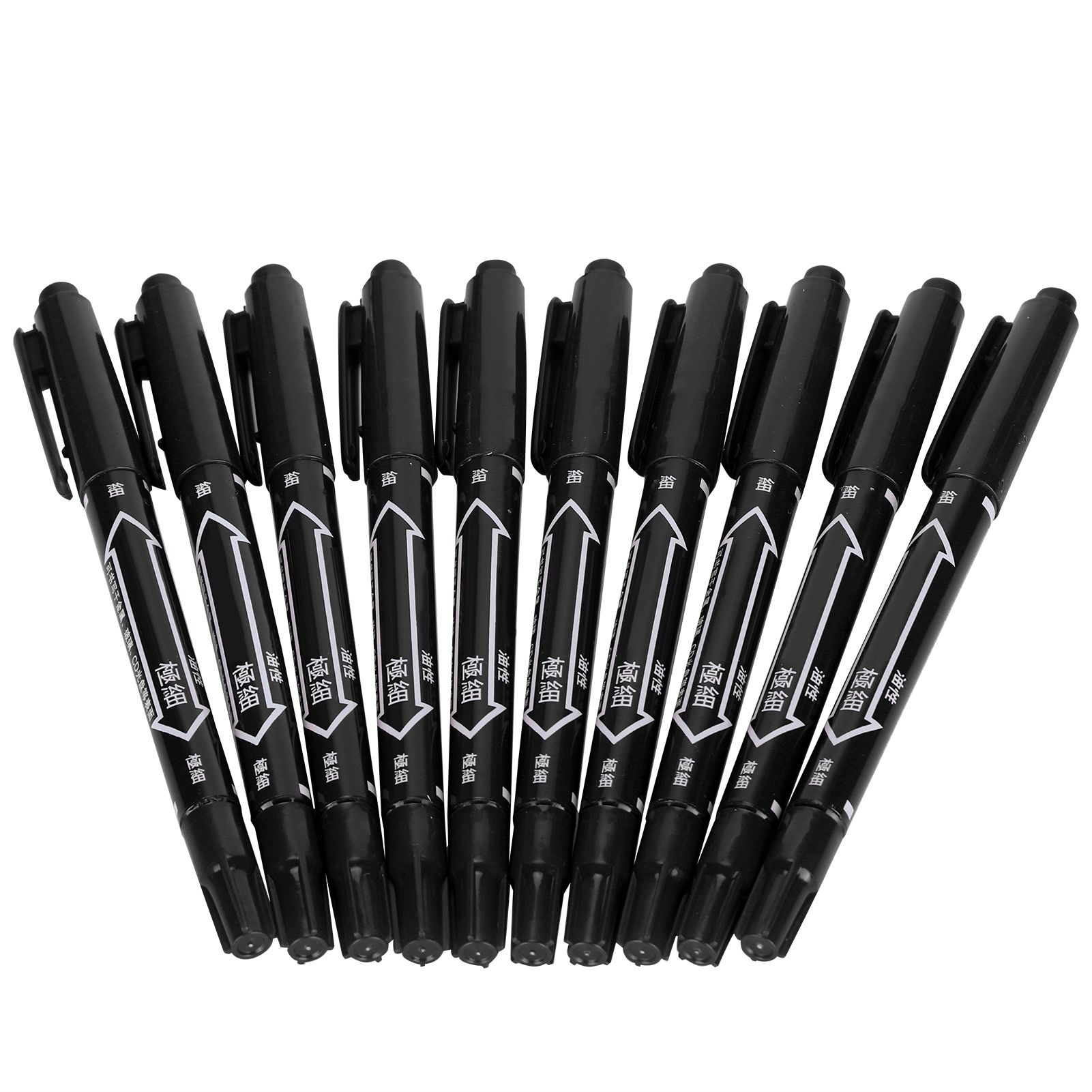 Colored Marker Pen Convenient for Writing Quick-drying Ink Pure and Bright Color Ergonomic Design Double‑End Drawing