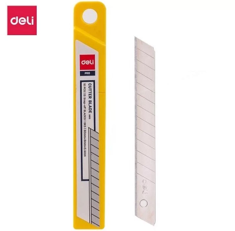 Deli Anti cutter blade E2012-9mm (Small) Size