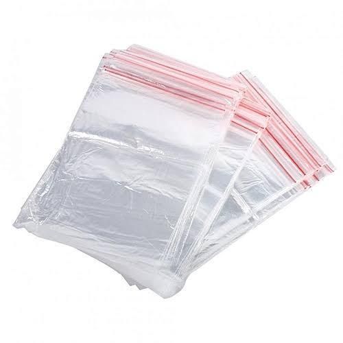Pack of 3 Zipper Lock Plastic Packet 3 x 4 inch