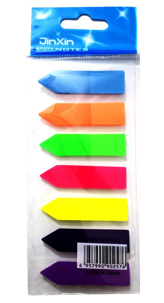 Multicolor Sticky Note slide P09-2 (PVC) -100 sheet