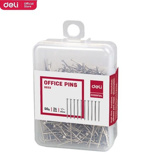 Deli E0023 Office Pin (PP BOX)